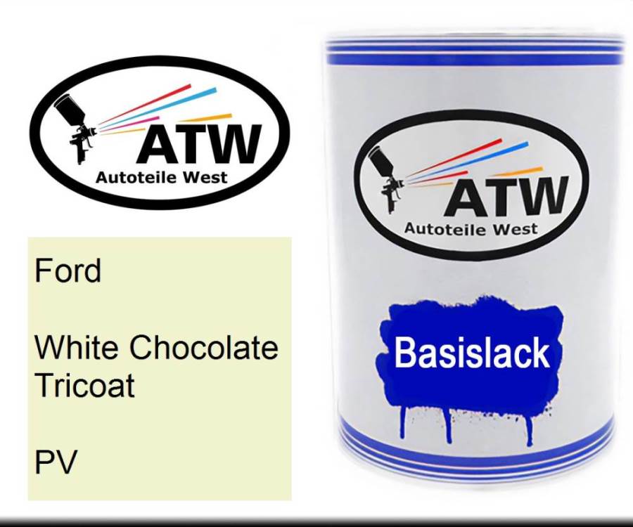 Ford, White Chocolate Tricoat, PV: 500ml Lackdose, von ATW Autoteile West.